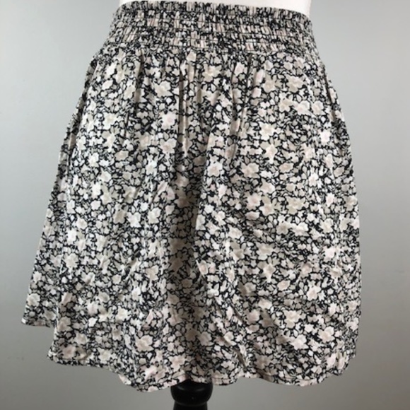 Skirt Floral Print 100% Cotton , Sz S - Picture 2 of 6